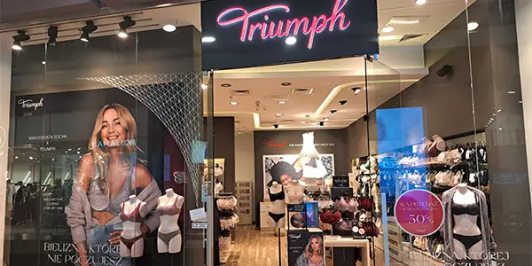 Salon z bielizną Triumph Avenida