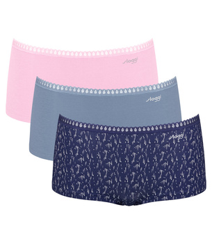 3 x Majtki damskie sloggi GO Crush Short C3P