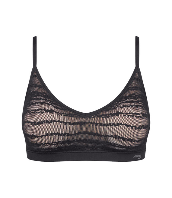 Biustonosz push-up bez fiszbin sloggi FREE Evolve PU Lace
