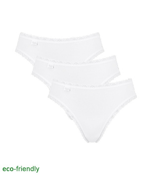 3 x Majtki damskie sloggi 24/7 Cotton Lace Tai C3P