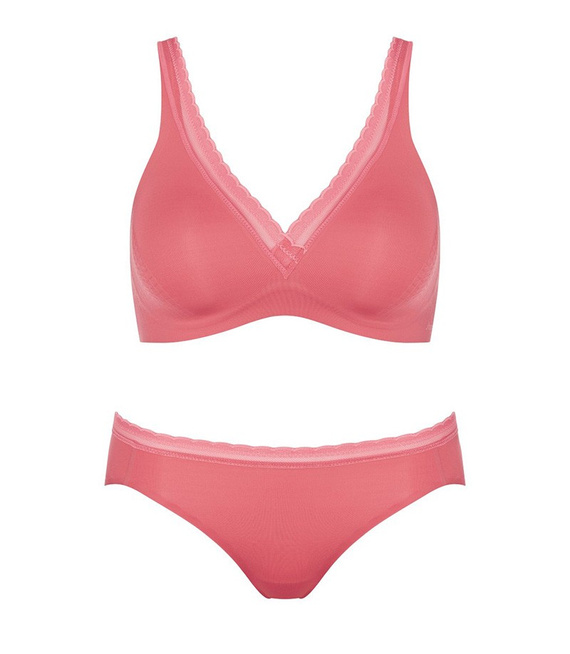 Komplet gładkiej bielizny: Biustonosz sloggi BODY ADAPT Twist T-Shirt Bra + Majtki damskie sloggi BODY ADAPT Twist Hipster
