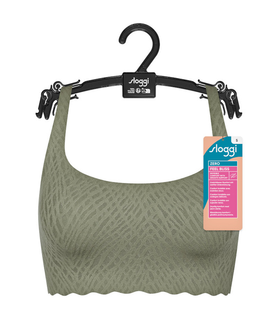 Biustonosz usztywniany bez fiszbin sloggi ZERO Feel Bliss Top