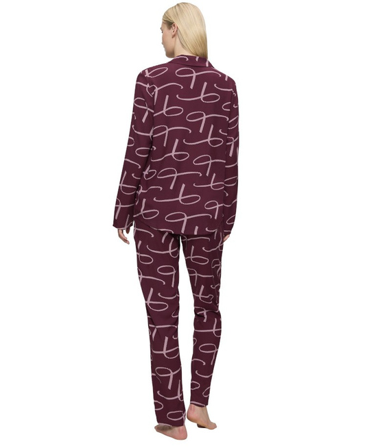Triumph pidżama damska rozpinana z długim rękawem Boyfriend Fit PW 02