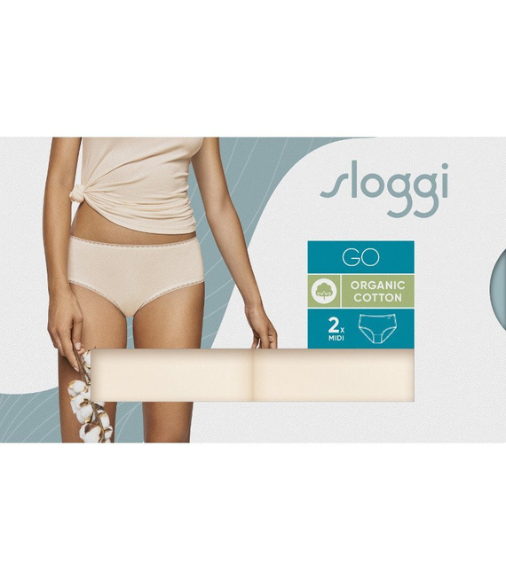 2 x Majtki damskie sloggi GO Midi C2P