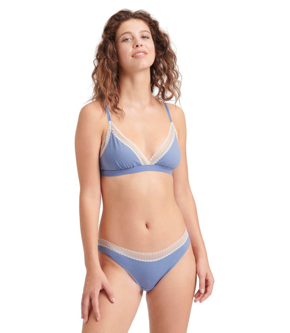 2x Majtki damskie sloggi GO Ribbed Brazil C2P