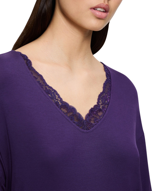 Koszula nocna z długim rękawem Triumph Timeless Sensuality NDK LSL