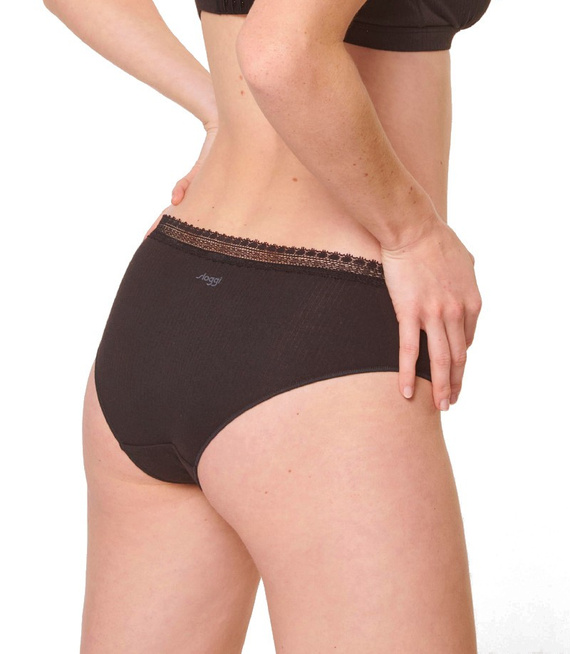 2 x Majtki damskie sloggi GO Ribbed R Hipster C2P