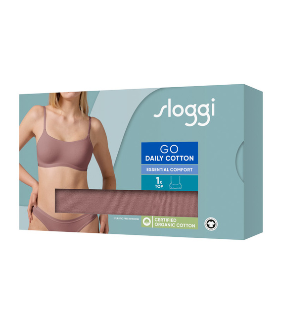 Biustonosz miękki bez fiszbin sloggi GO Daily Cotton Top
