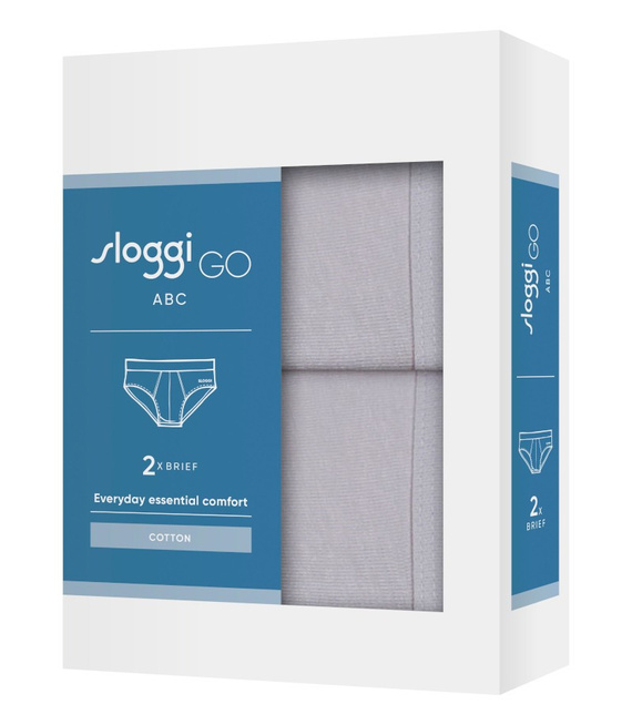 2 x Majtki męskie sloggi men GO ABC 2.0 Brief 2P