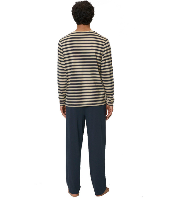Piżama męska z długim rękawem i spodniami Mix & Match Cotton - Pyjama Set Long