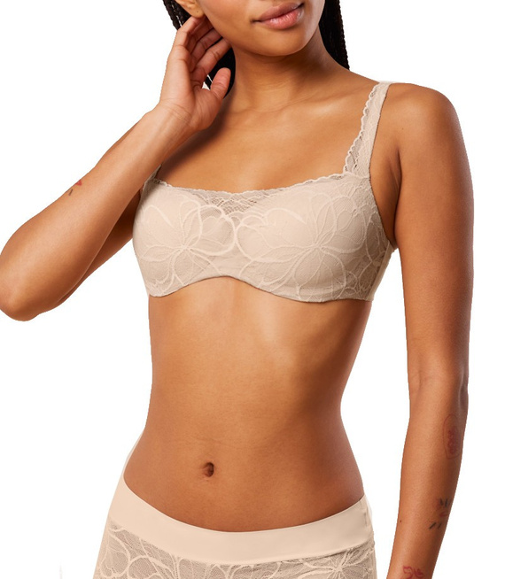 Biustonosz balkonetka Triumph Body Make-Up Illusion Lace Balconette