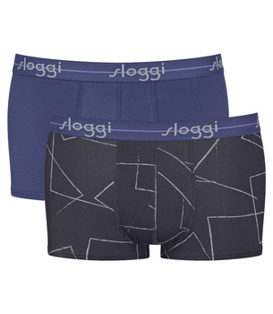 2 x Majtki męskie sloggi men Start Hipster C2P box