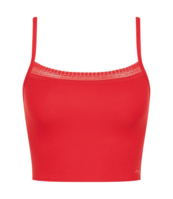 Top damski sloggi GO Ribbed Crop Top