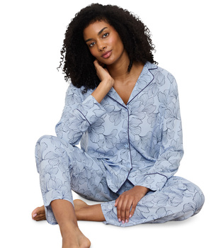 Piżama damska z długim rękawem Triumph Boyfriend Fit PW 03