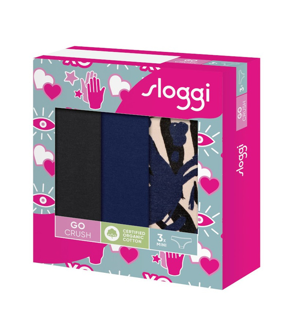 3 x Majtki damskie sloggi GO Crush Mini C3P