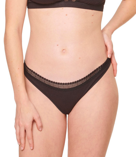 2x Majtki damskie sloggi GO Ribbed Brazil C2P