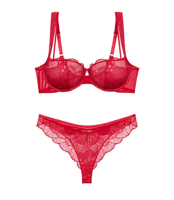 Biustonosz oraz majtki damskie Triumph Palina Moonlight Kiss