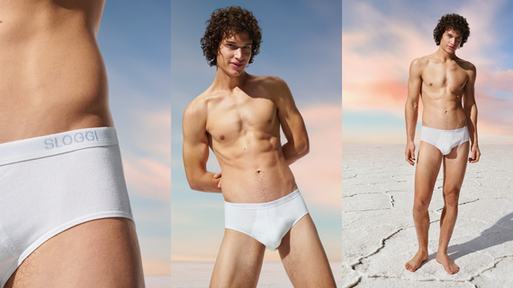 Majtki męskie sloggi men Basic Midi