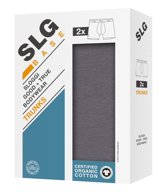 2 x Majtki męskie sloggi men SLG Base Trunk C2P