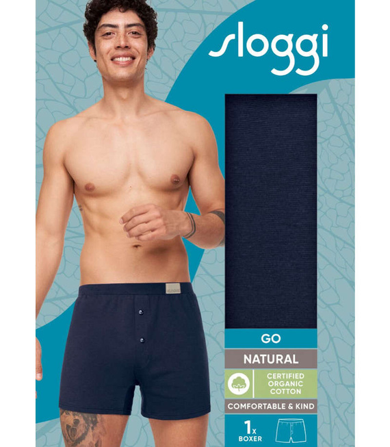 Majtki męskie sloggi men GO Natural Boxer Short