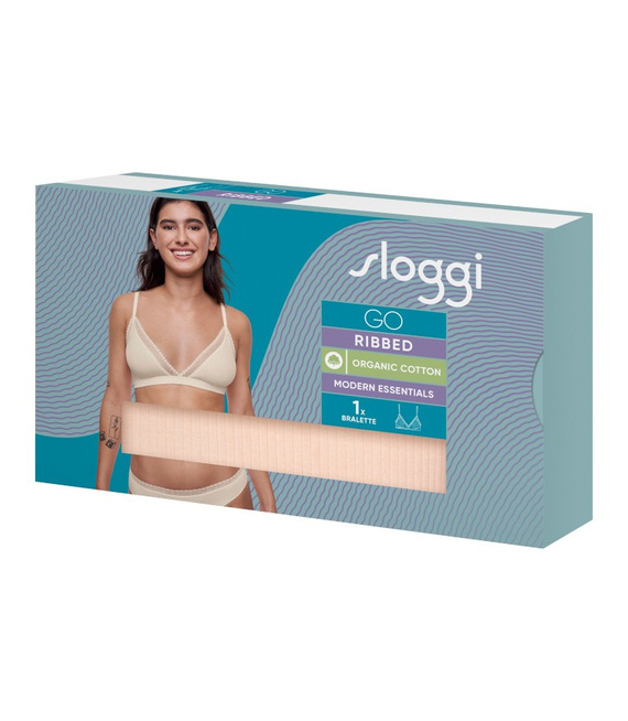 Biustonosz braletka sloggi GO Ribbed Bralette