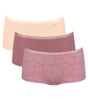3 x Majtki damskie sloggi GO Crush Short C3P