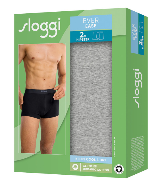 2 x Majtki męskie sloggi men EVER Ease Hipster 2P