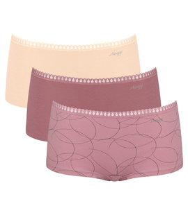 3 x Majtki damskie sloggi GO Crush Short C3P