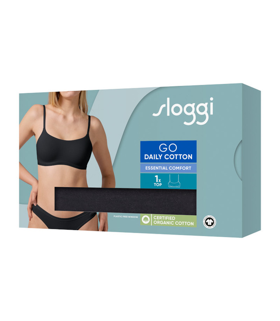 Biustonosz miękki bez fiszbin sloggi GO Daily Cotton Top