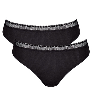 2 x Majtki damskie sloggi GO Ribbed Tai C2P