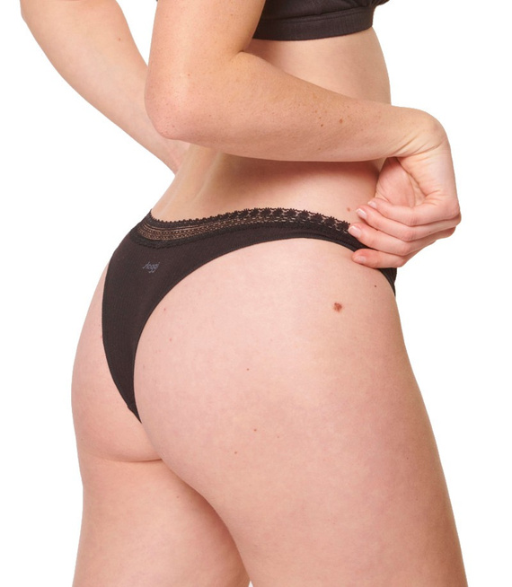 2x Majtki damskie sloggi GO Ribbed Brazil C2P