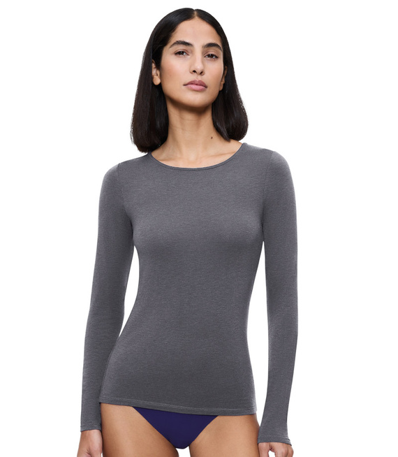 Koszulka damska wełnana z długim rękawem Triumph Beauty Layers LSL Top 04