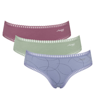 3 x Majtki damskie sloggi GO Crush Hipster C3P