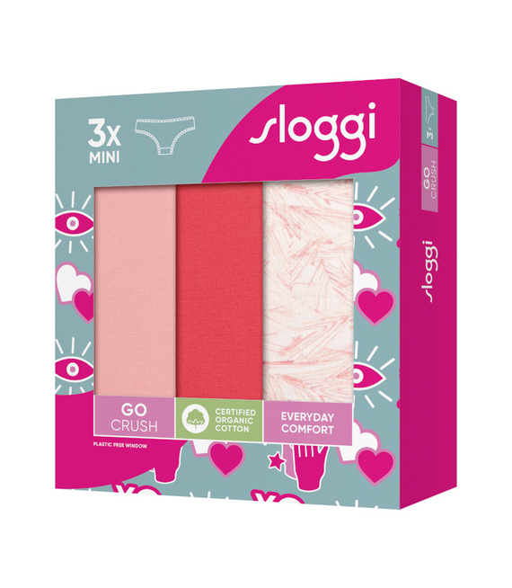 3 x Majtki damskie sloggi GO Crush Mini C3P