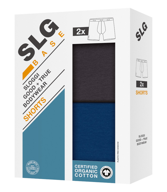 2 x Majtki męskie sloggi men SLG Base Short C2P