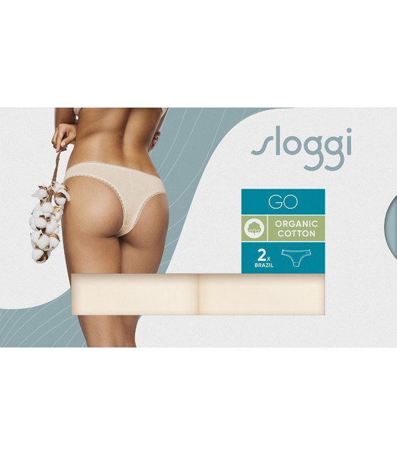 2 x Majtki damskie sloggi GO Brazil C2P