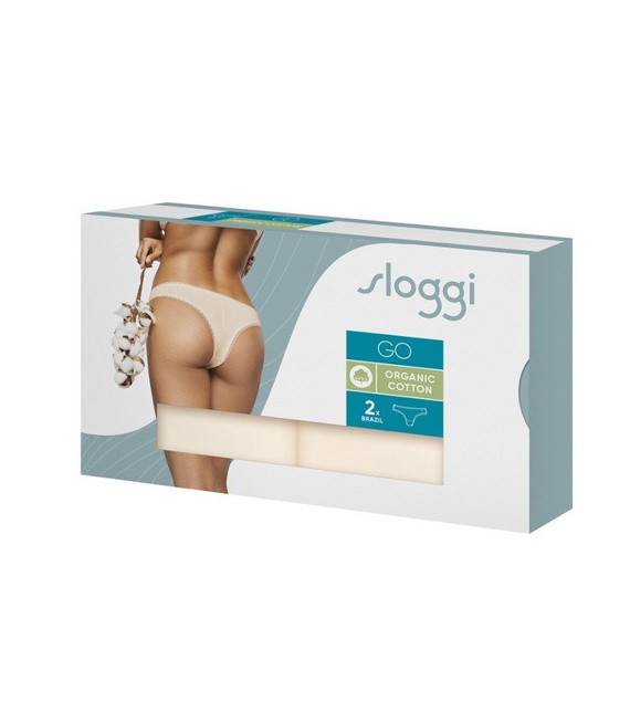 2 x Majtki damskie sloggi GO Brazil C2P
