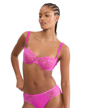 Biustonosz miękki na fiszbinie Triumph Palina Waves of Glow WH