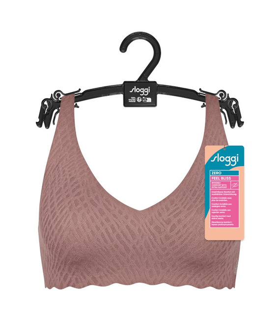 Biustonosz usztywniany bez fiszbin sloggi ZERO Feel Bliss Soft bra