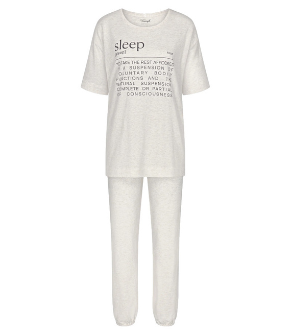 Piżama damska Triumph Sets PK SSL 10 CO/MD