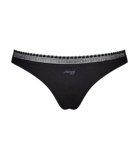 2x Majtki damskie sloggi GO Ribbed Brazil C2P