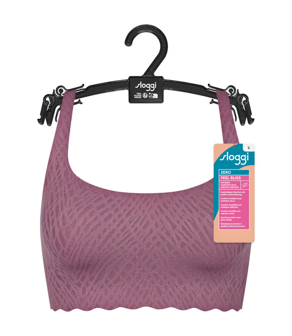 Biustonosz usztywniany bez fiszbin sloggi ZERO Feel Bliss Top