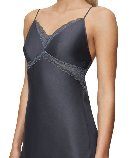 Triumph długa koszula nocna Silky Sensuality NDW Lace