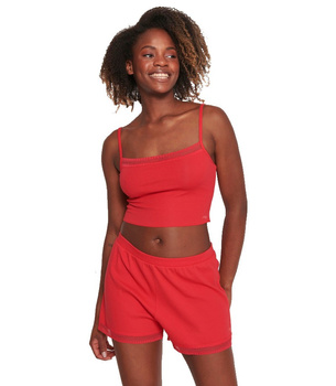 Top damski sloggi GO Ribbed Crop Top