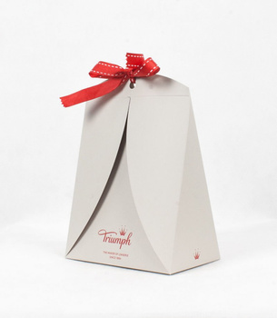 Opakowanie prezentowe piramidka- 13x9x8