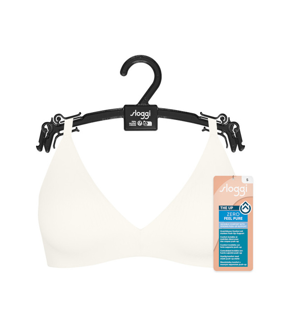 Biustonosz usztywniany bez fiszbin sloggi ZERO Feel Pure THE UP P