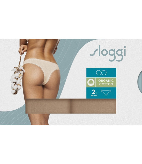 2 x Majtki damskie sloggi GO Brazil C2P