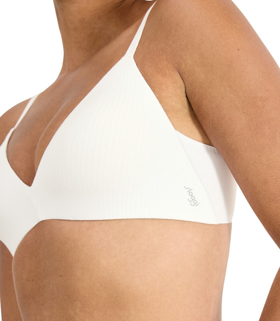 Biustonosz usztywniany bez fiszbin sloggi ZERO Feel Pure THE UP P