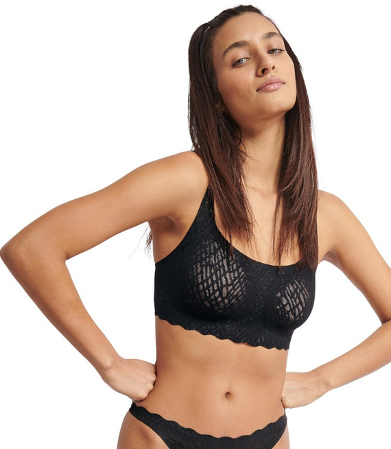 Biustonosz usztywniany bez fiszbin sloggi ZERO Feel Bliss Top