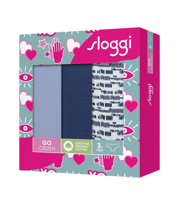 3 x Majtki damskie sloggi GO Crush Mini C3P